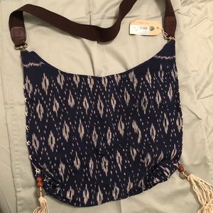 NWT!!! BOHO messenger bag - handmade in Thailand